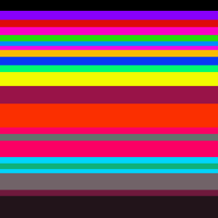 Image GIF avec lignes multicolores horizontales